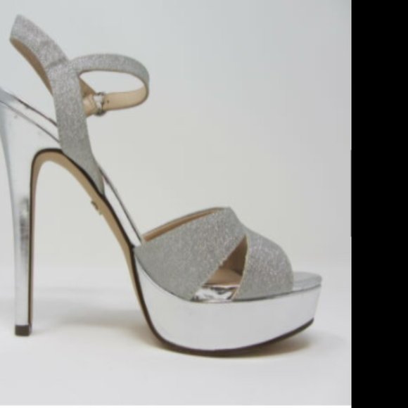 platform evening heels